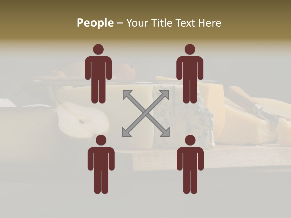 Mixed Dairy Gorgonzola PowerPoint Template