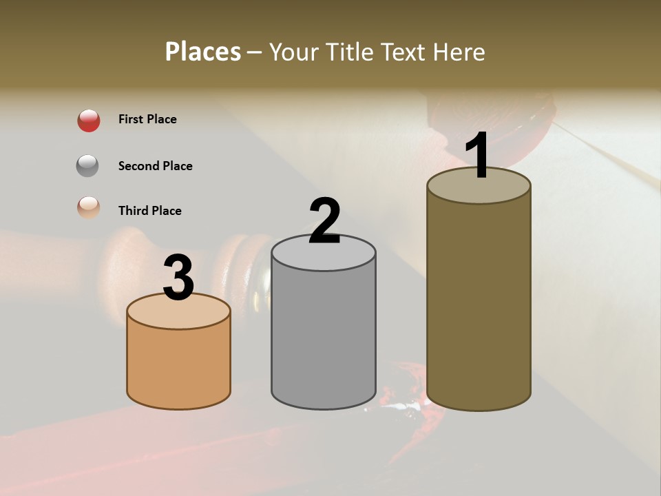 Envelope Script Diary PowerPoint Template