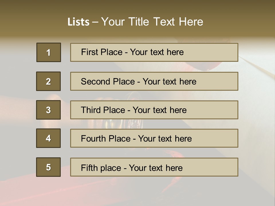Envelope Script Diary PowerPoint Template