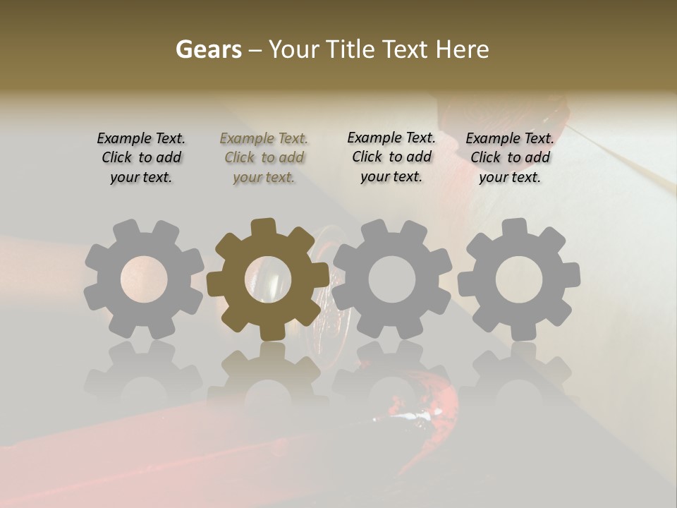 Envelope Script Diary PowerPoint Template