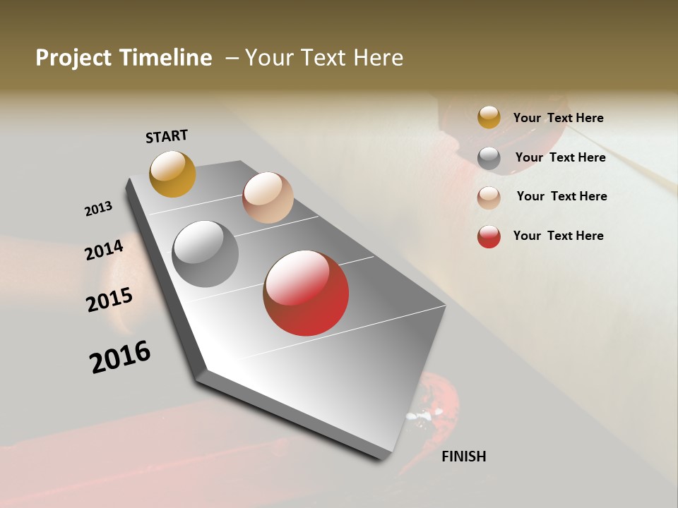 Envelope Script Diary PowerPoint Template