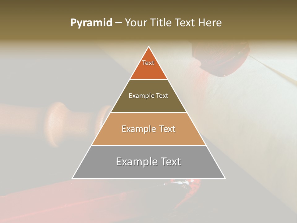 Envelope Script Diary PowerPoint Template