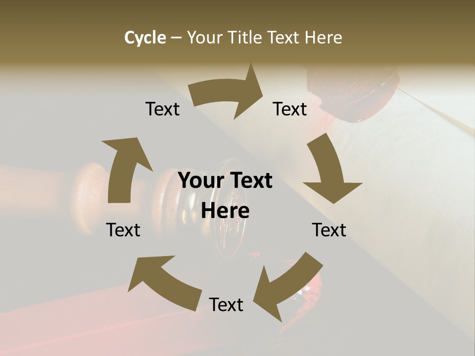 Envelope Script Diary PowerPoint Template