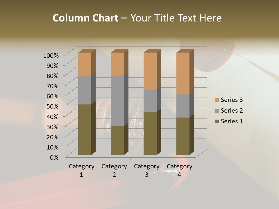 Envelope Script Diary PowerPoint Template