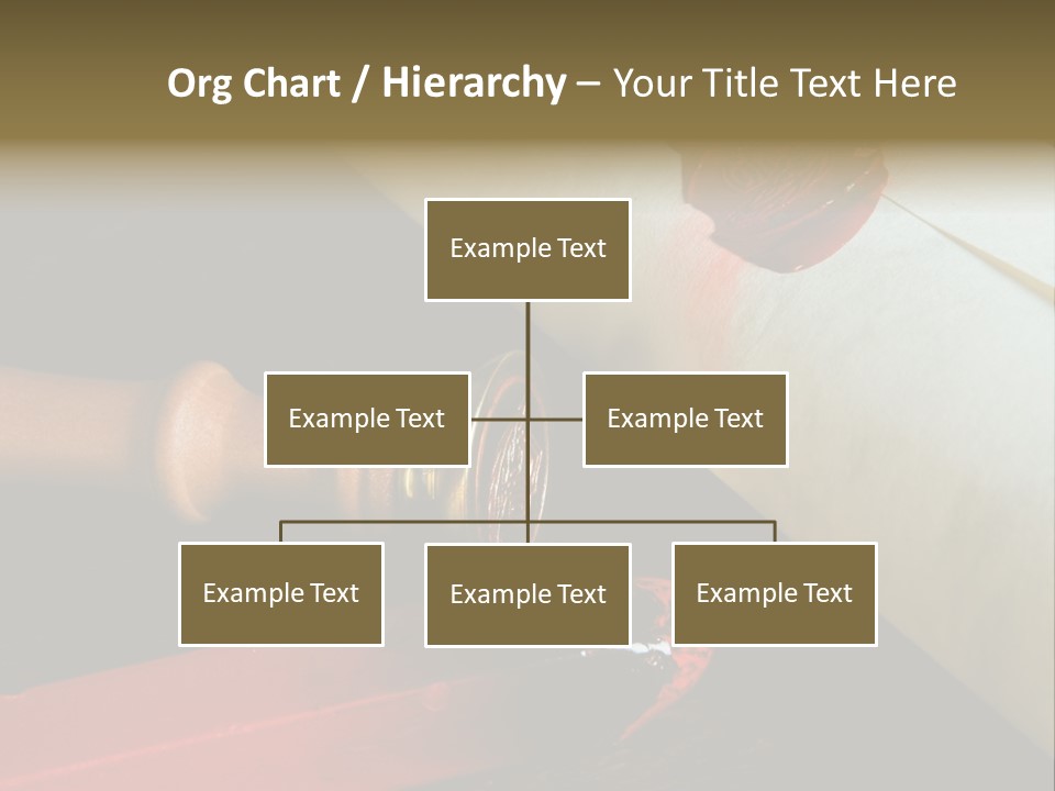 Envelope Script Diary PowerPoint Template