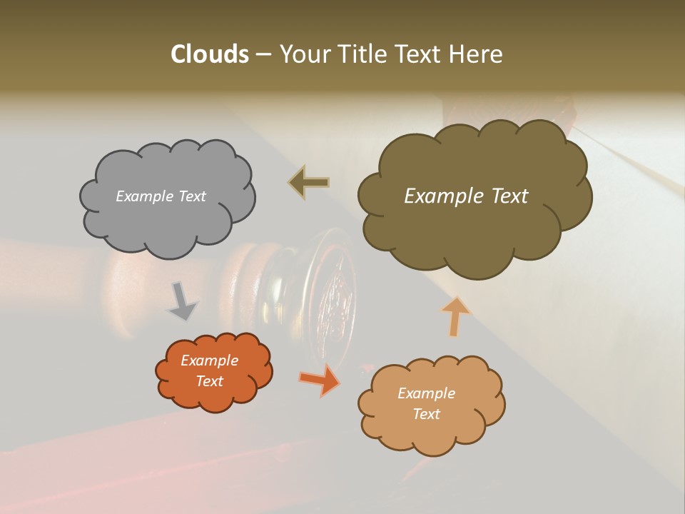 Envelope Script Diary PowerPoint Template