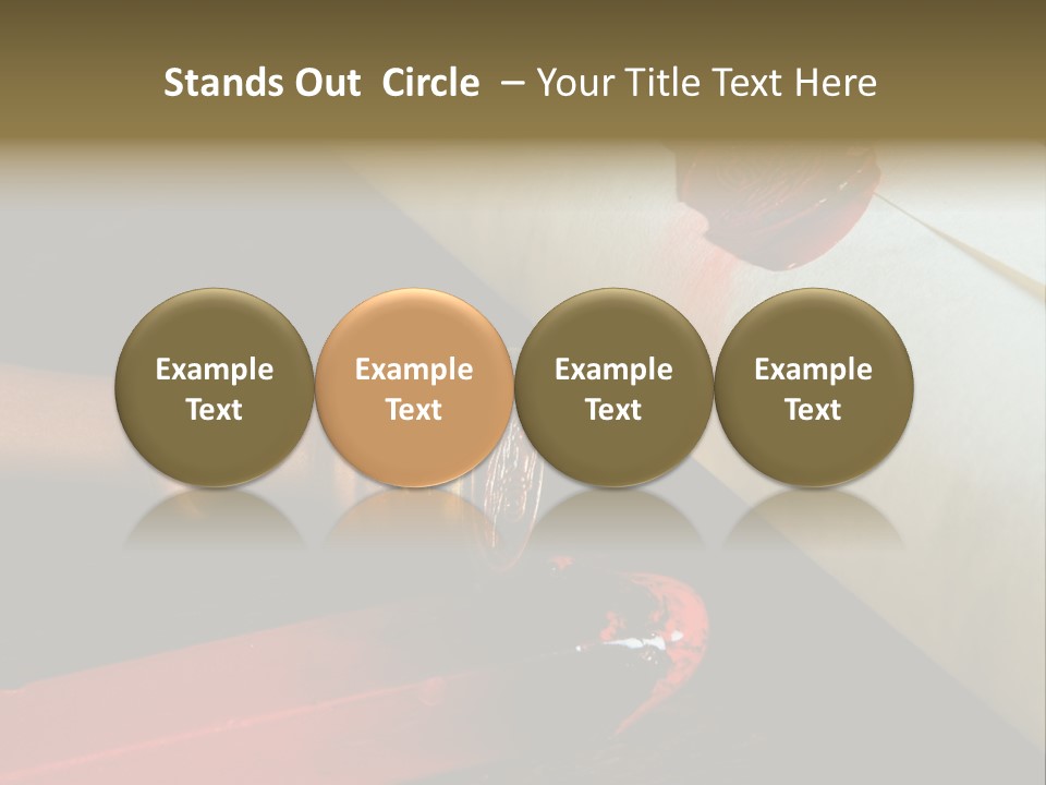 Envelope Script Diary PowerPoint Template