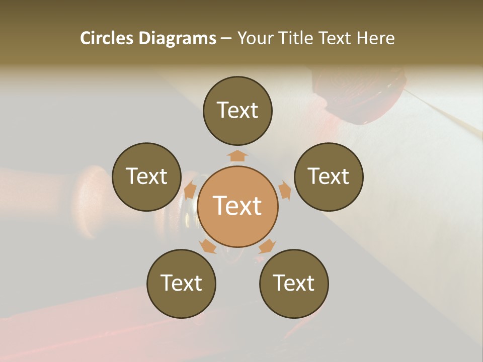 Envelope Script Diary PowerPoint Template