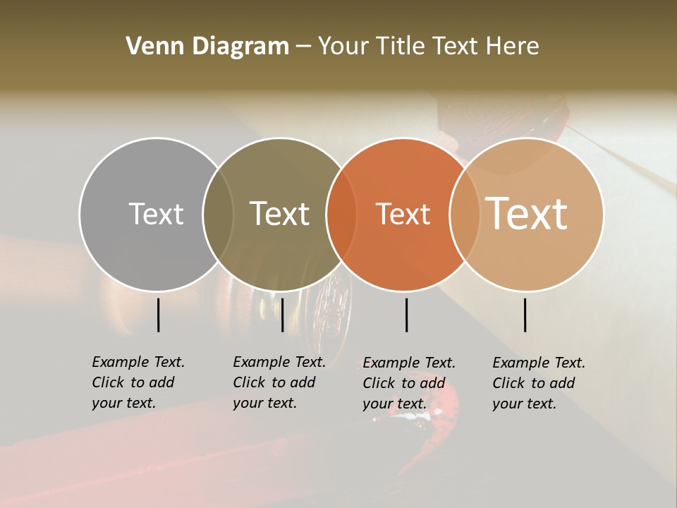 Envelope Script Diary PowerPoint Template