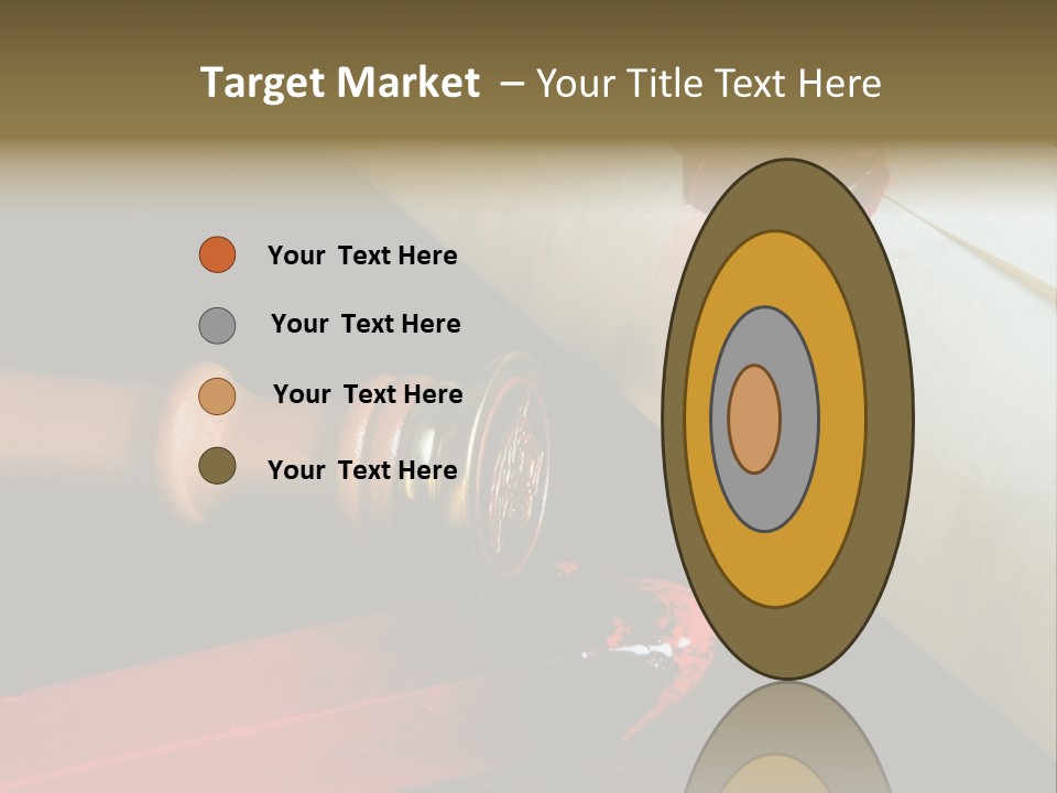 Envelope Script Diary PowerPoint Template