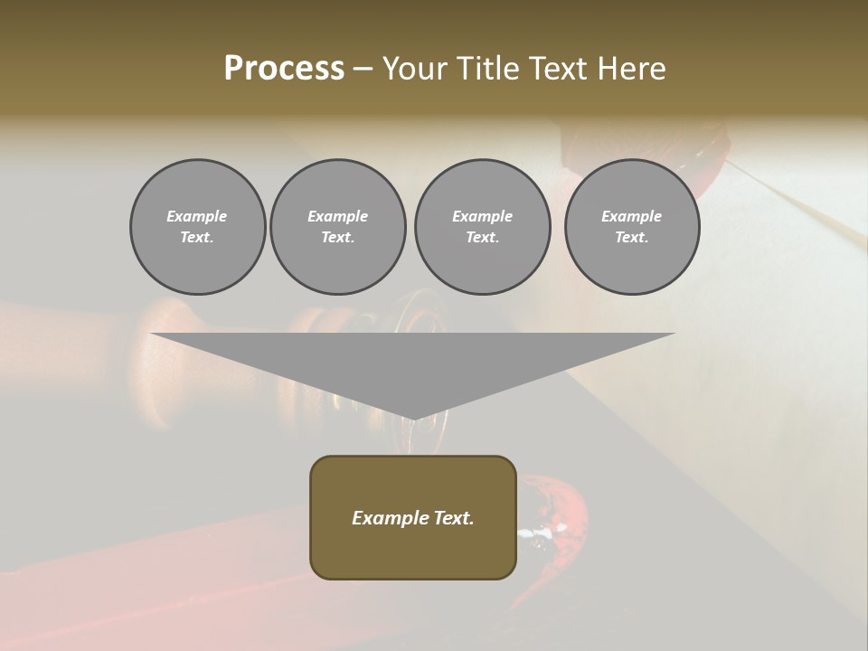 Envelope Script Diary PowerPoint Template