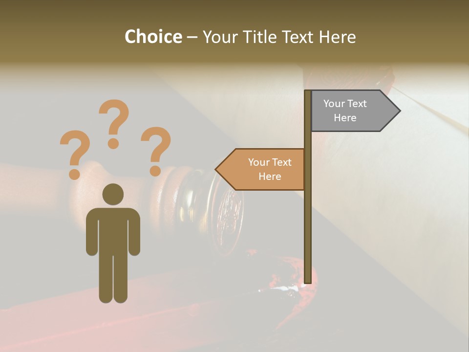 Envelope Script Diary PowerPoint Template