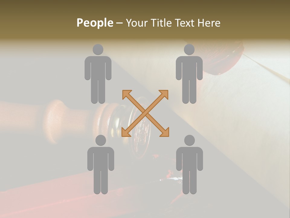 Envelope Script Diary PowerPoint Template