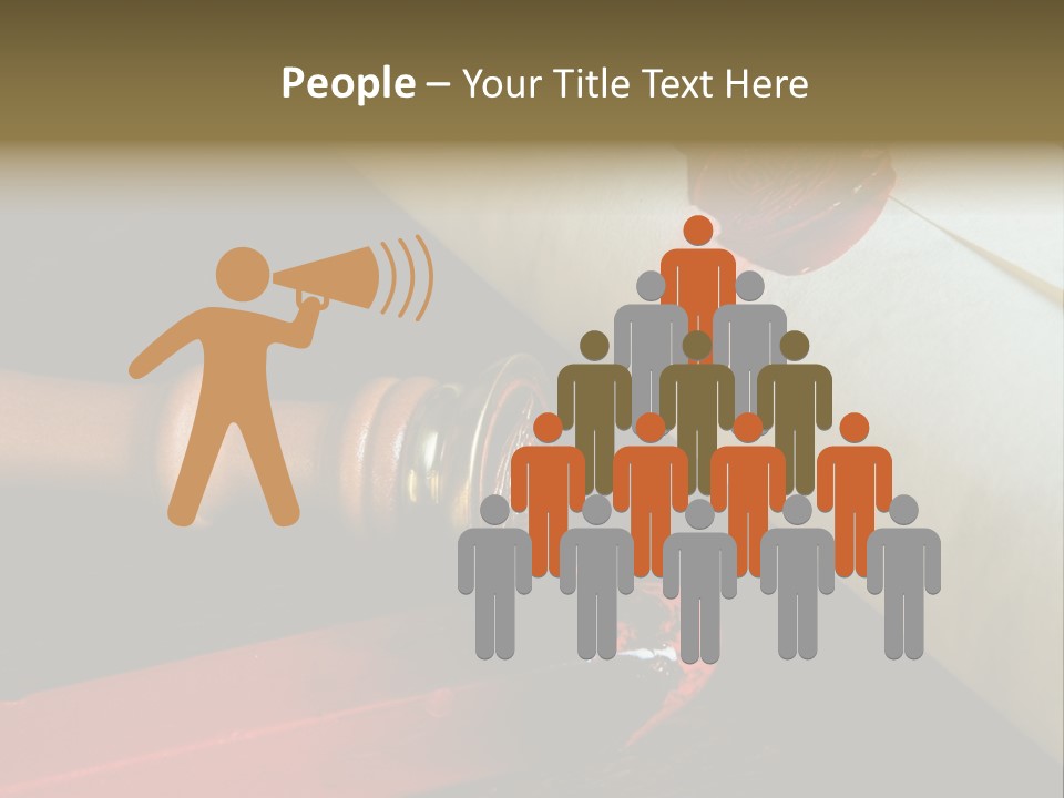 Envelope Script Diary PowerPoint Template