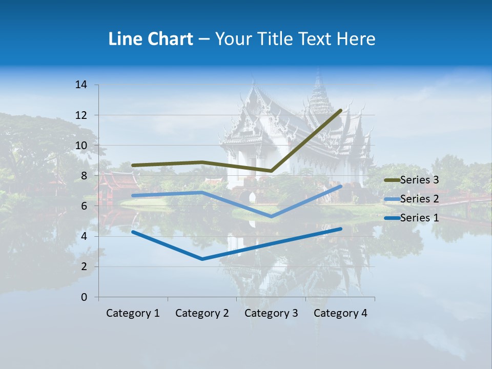 Asia Heritage Lake PowerPoint Template