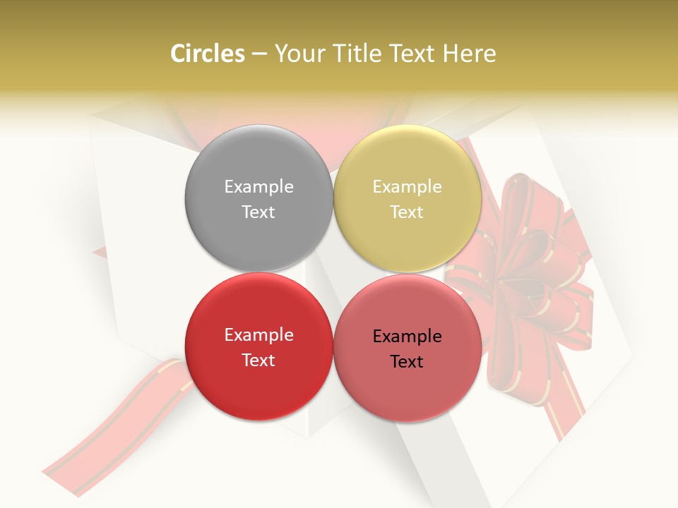 Celebrate Render Glass PowerPoint Template