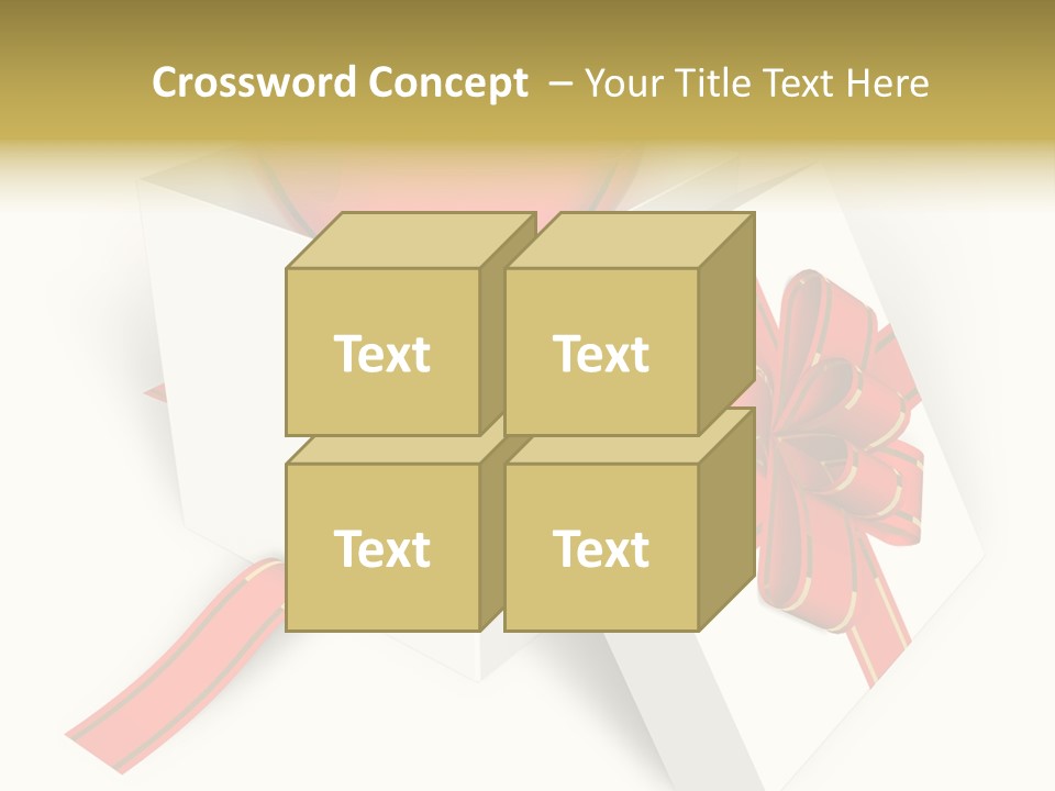Celebrate Render Glass PowerPoint Template