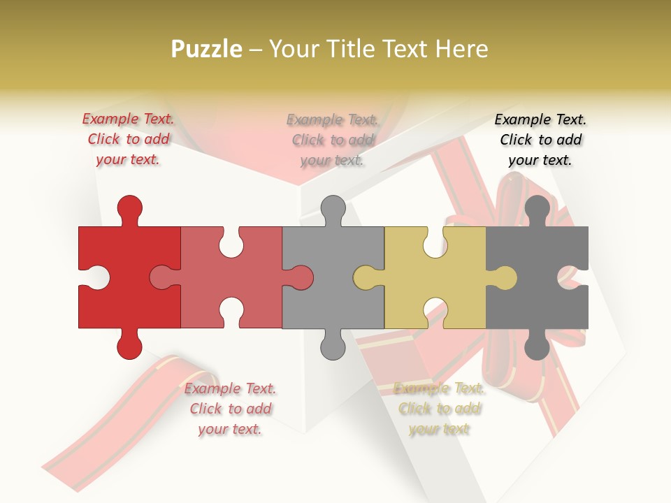 Celebrate Render Glass PowerPoint Template