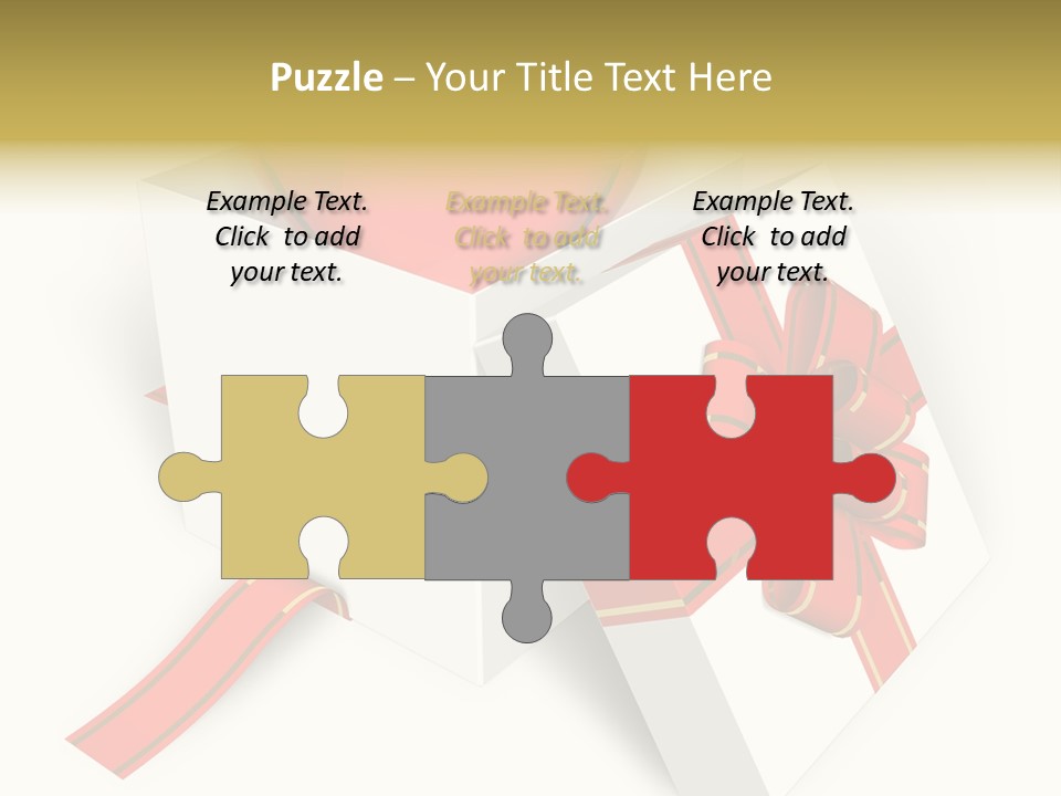 Celebrate Render Glass PowerPoint Template