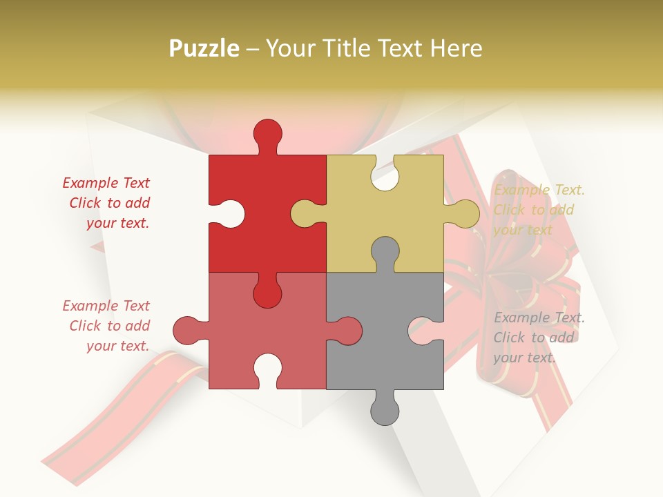 Celebrate Render Glass PowerPoint Template