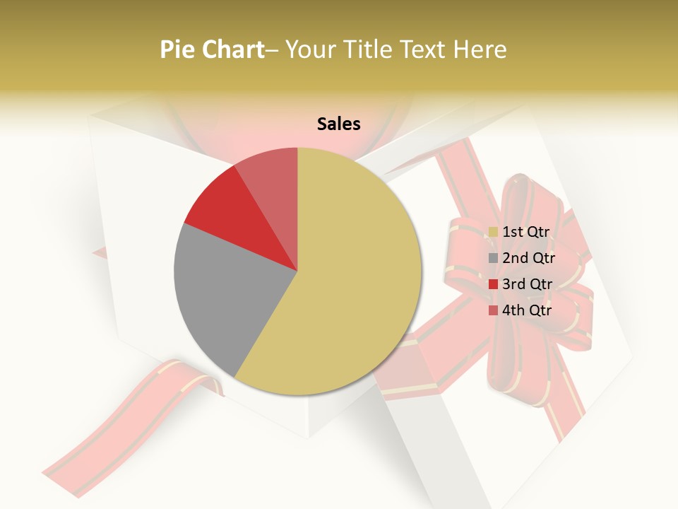 Celebrate Render Glass PowerPoint Template