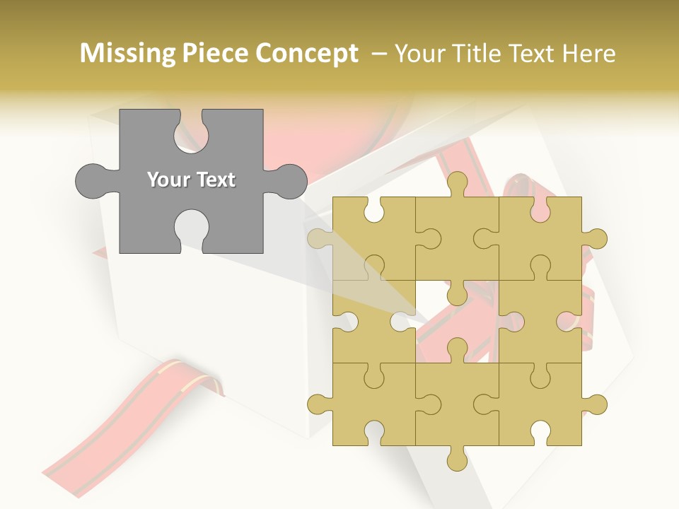 Celebrate Render Glass PowerPoint Template