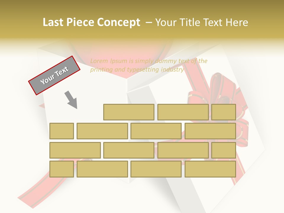 Celebrate Render Glass PowerPoint Template