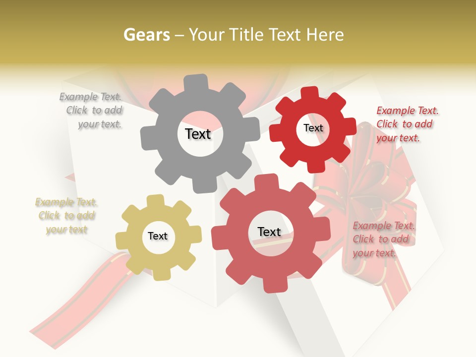 Celebrate Render Glass PowerPoint Template