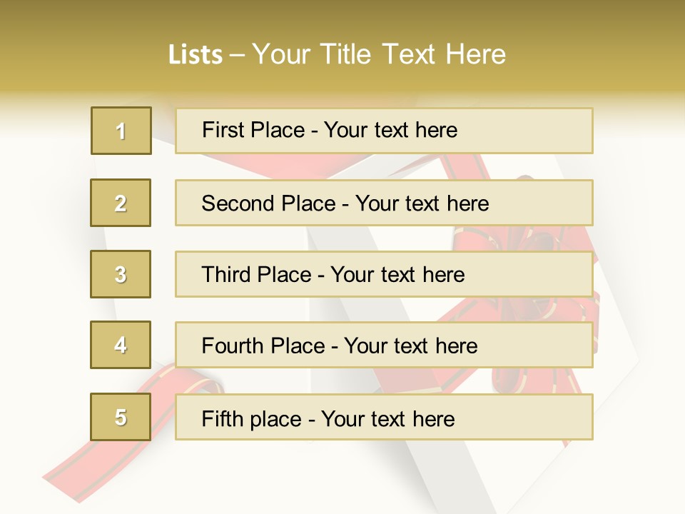 Celebrate Render Glass PowerPoint Template