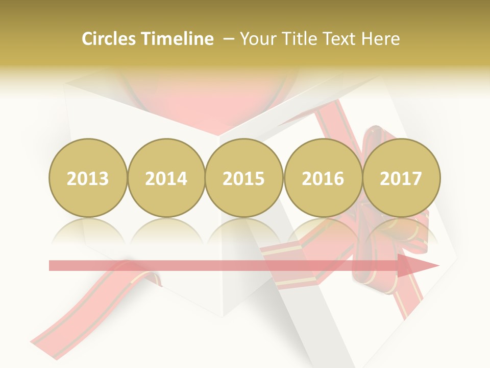 Celebrate Render Glass PowerPoint Template