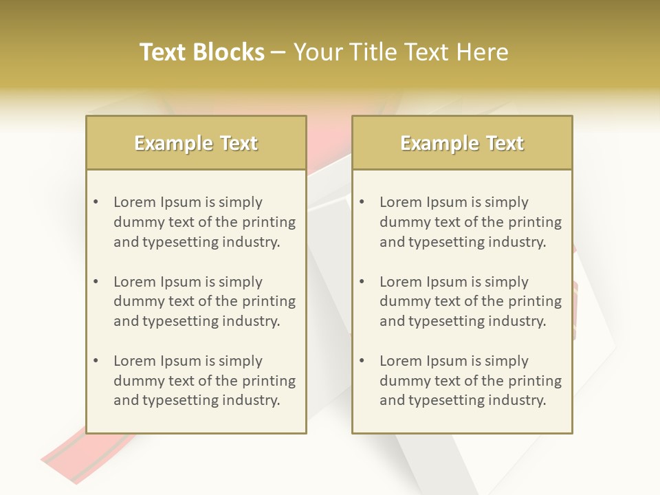 Celebrate Render Glass PowerPoint Template
