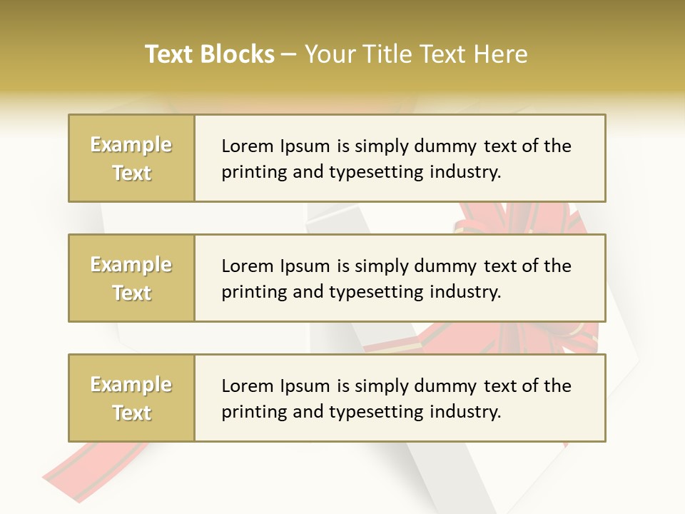 Celebrate Render Glass PowerPoint Template