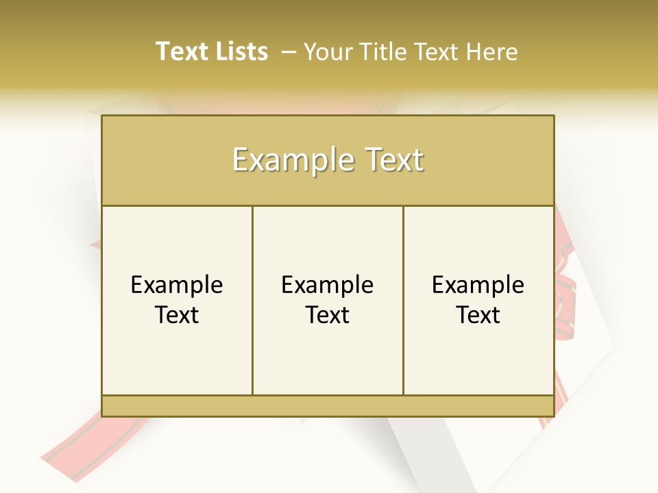 Celebrate Render Glass PowerPoint Template