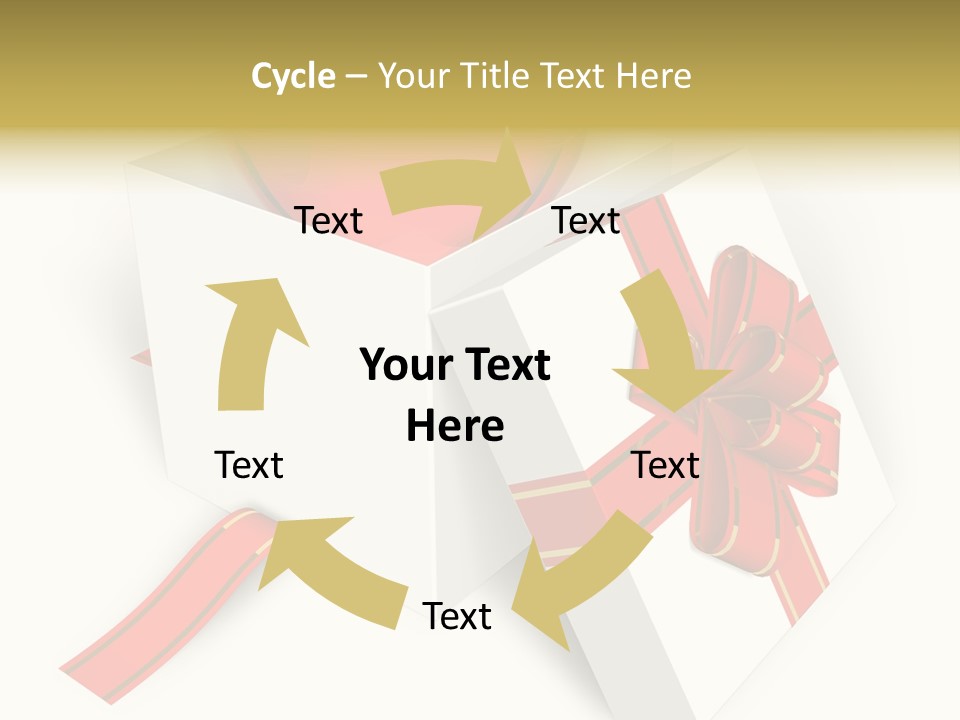 Celebrate Render Glass PowerPoint Template