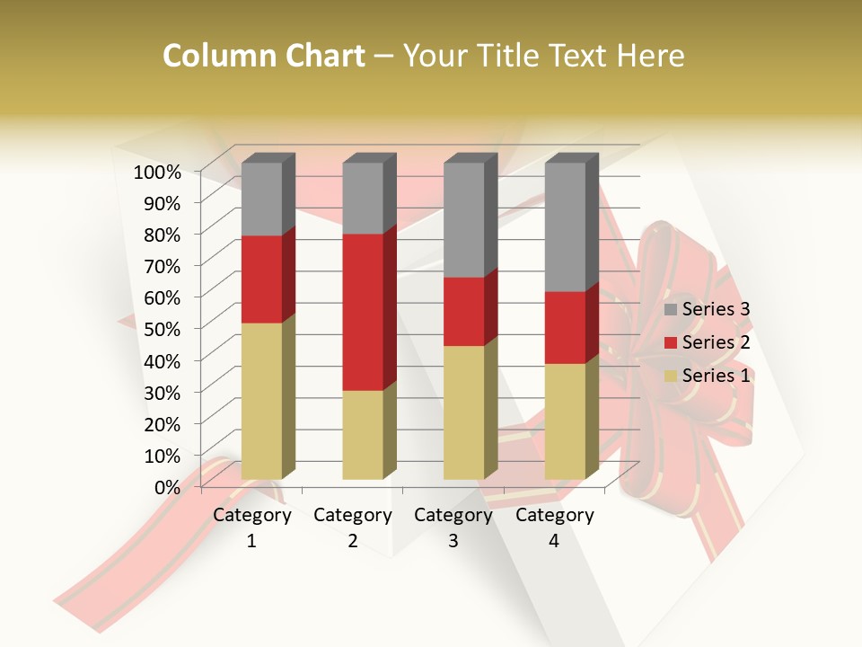 Celebrate Render Glass PowerPoint Template