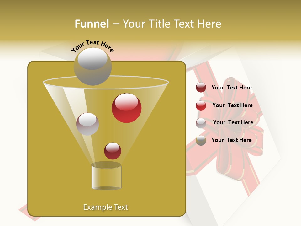 Celebrate Render Glass PowerPoint Template