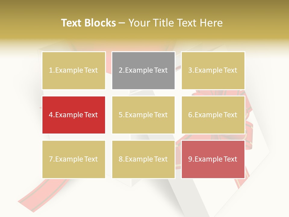 Celebrate Render Glass PowerPoint Template