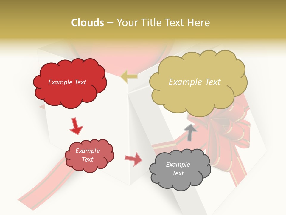Celebrate Render Glass PowerPoint Template