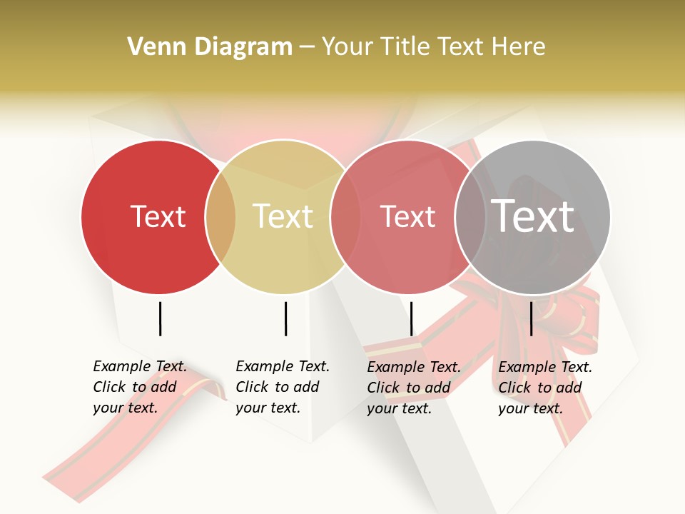 Celebrate Render Glass PowerPoint Template