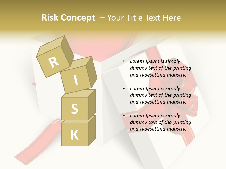 Celebrate Render Glass PowerPoint Template