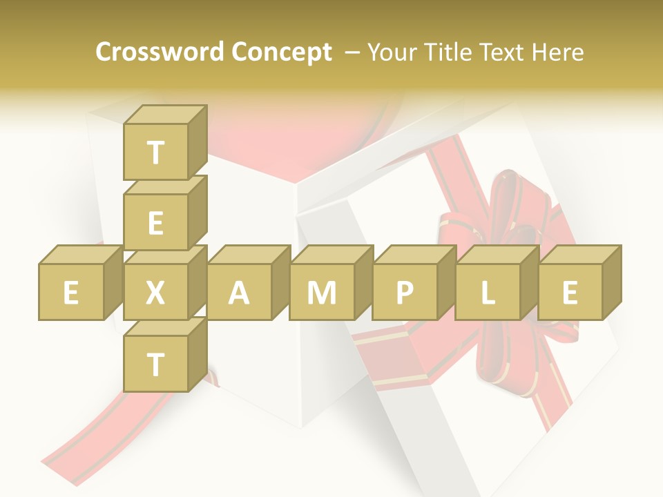 Celebrate Render Glass PowerPoint Template