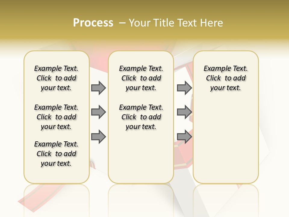 Celebrate Render Glass PowerPoint Template