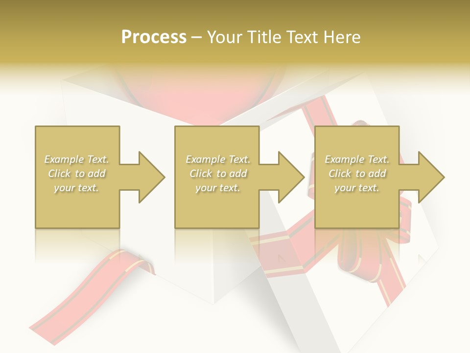 Celebrate Render Glass PowerPoint Template