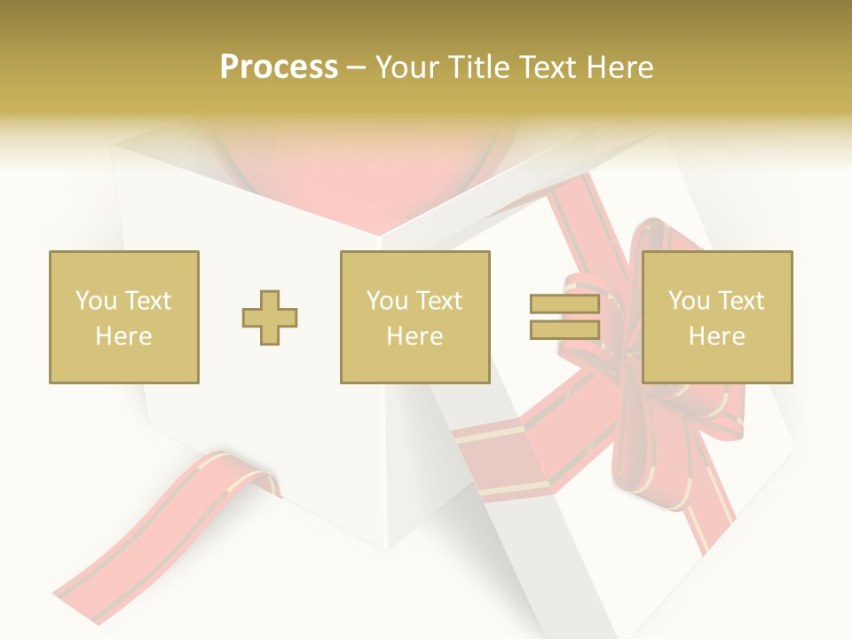 Celebrate Render Glass PowerPoint Template