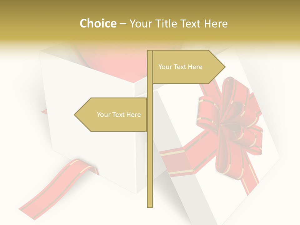 Celebrate Render Glass PowerPoint Template