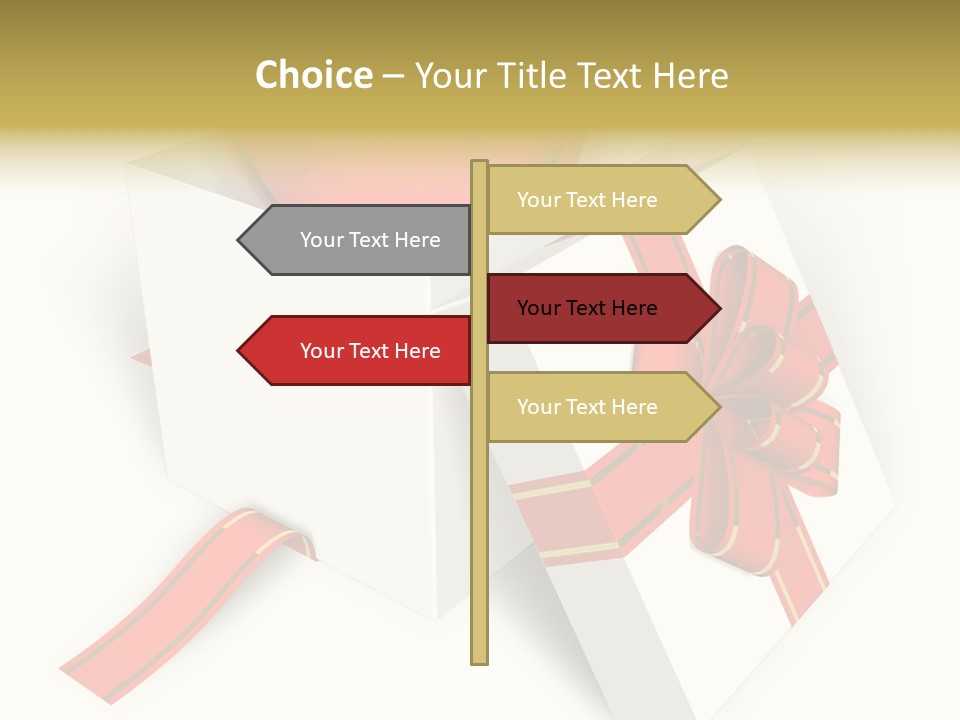 Celebrate Render Glass PowerPoint Template