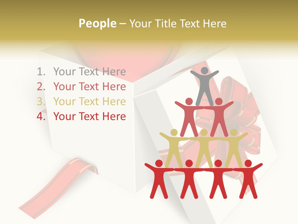 Celebrate Render Glass PowerPoint Template