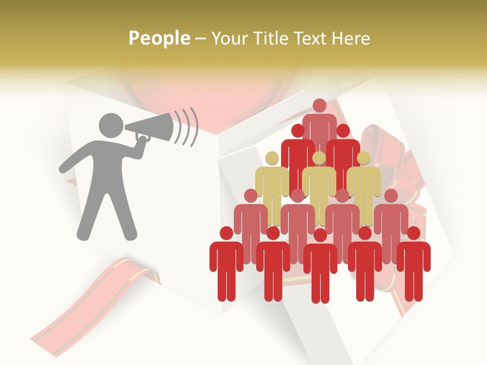 Celebrate Render Glass PowerPoint Template