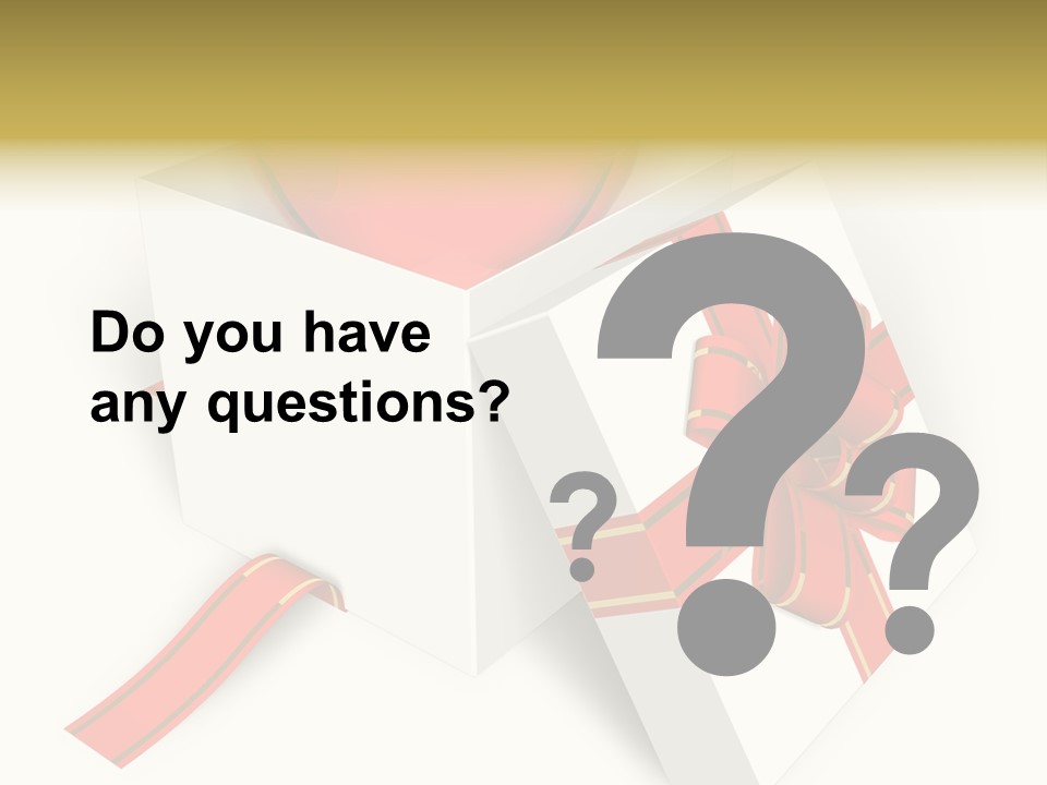 Celebrate Render Glass PowerPoint Template