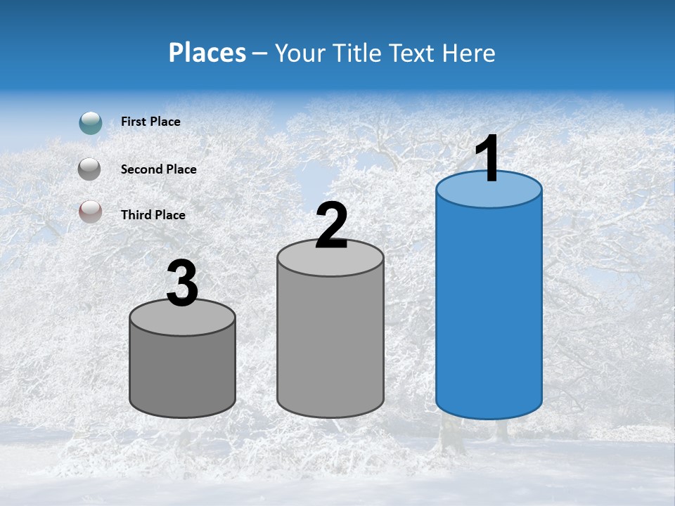 Beauty Cold Wintry PowerPoint Template